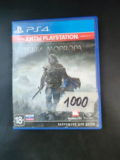 Лот: 19554422. Фото: 1. Средиземье тени мордора ps4. Игры для консолей