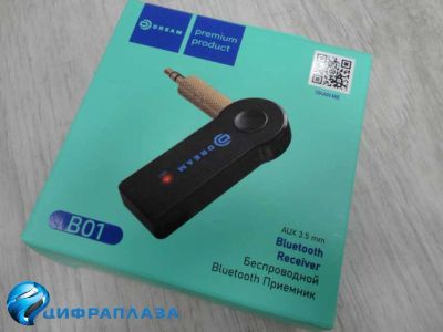 Лот: 16676840. Фото: 1. Ресивер Dream B01 Bluetooth (черный... FM-модуляторы, трансмиттеры