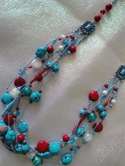 Лот: 741331. Фото: 1. Изделия из полимерной глины колье... Колье