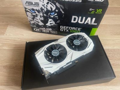 Лот: 24966985. Фото: 1. Видеокарта Geforce Asus GTX 1060... Видеокарты