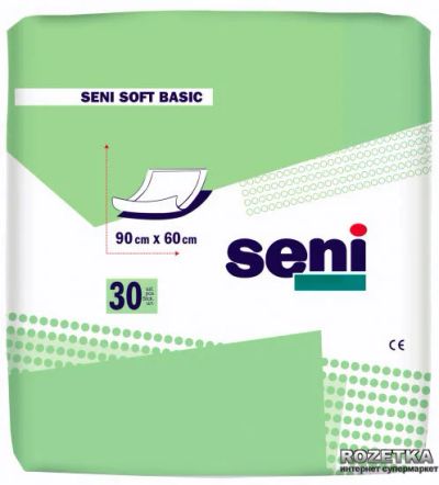Лот: 12734395. Фото: 1. Пелёнки гигиенические Seni soft... Реабилитация, уход за больными