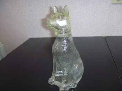 Лот: 18948456. Фото: 1. Бутылка графин штоф сувенир Собака... Кувшины, графины