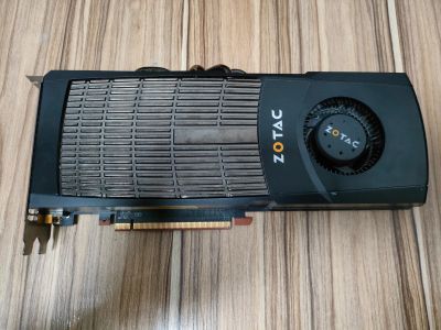 Лот: 20232635. Фото: 1. Zotac Gtx 570, 1280mb артефакты. Видеокарты