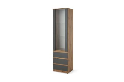 Лот: 23650982. Фото: 1. Шкаф-витрина Hoff Stern. Гостиные, стенки, горки
