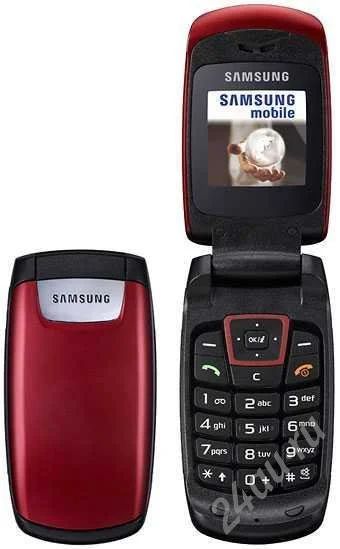 Лот: 683217. Фото: 1. samsung c260 red. Кнопочные мобильные телефоны