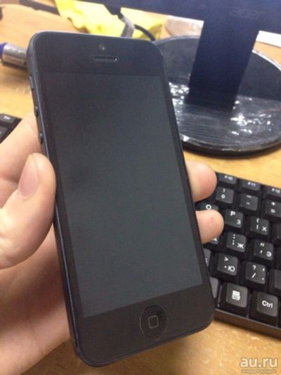Лот: 8219827. Фото: 1. iPhone 5 Black 16Gb [Продажа/Обмен... Смартфоны