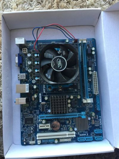 Лот: 9895441. Фото: 1. Средний игровой комплект Gigabyte... Процессоры