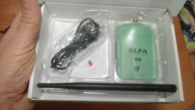 Лот: 10908032. Фото: 1. ALFA AWUS036NH Wireless USB 802... WiFi, Bluetooth адаптеры