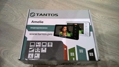 Лот: 6191288. Фото: 1. Видеодомофон Tantos Amelie (сенсорный... Домофонные системы