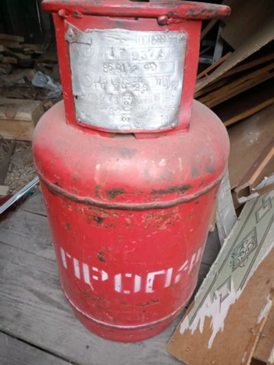 Лот: 19075798. Фото: 1. Пропан балон. Оборудование для газосварки, резки