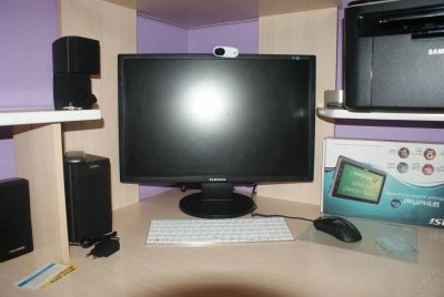 Лот: 4122767. Фото: 1. Samsung 2443NW 24". ЖК-мониторы