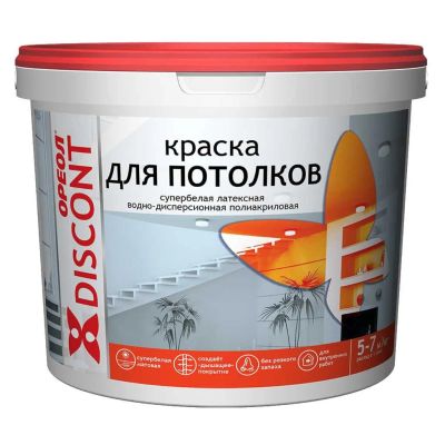 Лот: 24110965. Фото: 1. Краска водно-дисперсионная, Ореол... Краски, лаки, растворитель