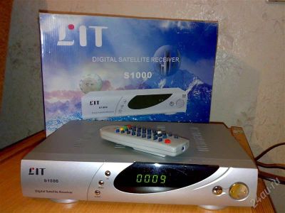 Лот: 808981. Фото: 1. Спутниковый рессивер. Цифровое, спутниковое ТВ