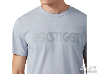 Лот: 13467734. Фото: 1. Футболка ASICS TIGER Silver Logo... Топы, майки