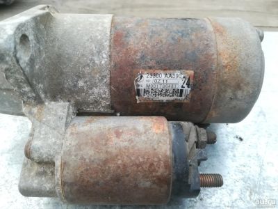 Лот: 13563478. Фото: 1. Стартер Subaru Forester. Двигатель и элементы двигателя