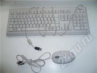 Лот: 538362. Фото: 1. Клавиатура USB+мышь USB Fujitsu... Клавиатуры и мыши