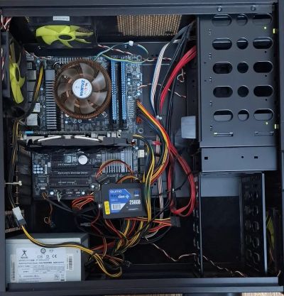 Лот: 24894505. Фото: 1. Cистемный блок i5-2500/DDR3-8Gb... Компьютеры в сборе