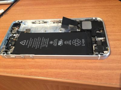 Лот: 11077261. Фото: 1. корпус iphone 5s silver. Корпуса, клавиатуры, кнопки