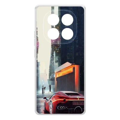 Лот: 25086331. Фото: 1. Чехол Krutoff Clear Case "Сити... Чехлы, бамперы