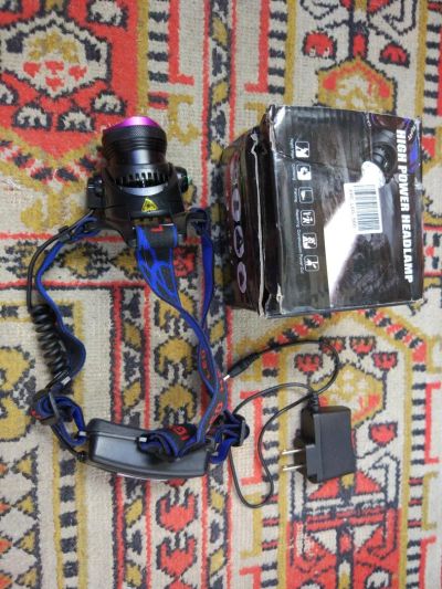 Лот: 8117385. Фото: 1. фонарь налобный Cree XM-L T6 LED... Фонарики