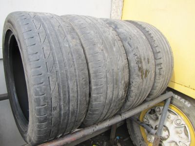 Лот: 20290619. Фото: 1. 4шт. 225-50-17 Bridgestone Potenza... Шины