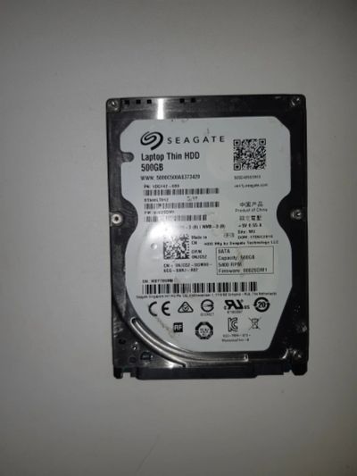 Лот: 16439283. Фото: 1. Жесткий диск Seagate HDD 2.5 500gb... Жёсткие диски
