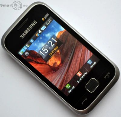 Лот: 7587215. Фото: 1. Samsung GT-C3312 duos silver. Смартфоны