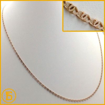 Лот: 9178618. Фото: 1. Золотая цепь 585 пробы. Вес 5... Цепочки