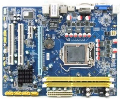 Лот: 9906484. Фото: 1. JW H55M-L + Intel Xeon X3440... Материнские платы
