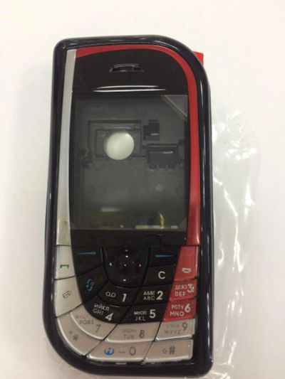 Лот: 10583792. Фото: 1. Корпус Nokia 7610 Pixel Центр. Корпуса, клавиатуры, кнопки