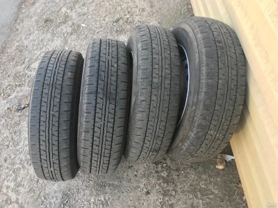 Лот: 13616323. Фото: 1. Комплект резины на дисках R13... Шины на дисках