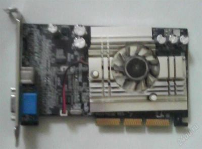 Лот: 2218426. Фото: 1. Видеокарта AGP 128 Mb Nvidia Geforce... Видеокарты