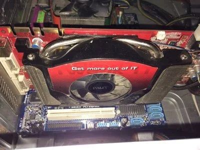 Лот: 10339879. Фото: 1. Palit GeForce 9800GTX DVI,DVI... Видеокарты