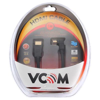 Лот: 5342902. Фото: 1. Кабель HDMI-HDMI 3м VCOM ver.1... Шлейфы, кабели, переходники
