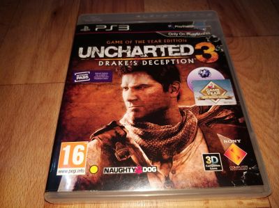 Лот: 12775516. Фото: 1. Uncharted 3 PS3 / Лицензионный... Игры для консолей