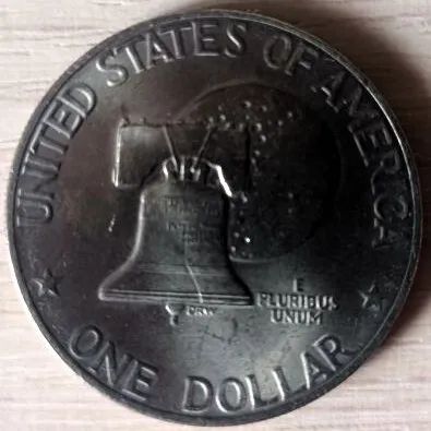 Лот: 25323071. Фото: 1. 1 доллар 1976 год . США . 200... Америка