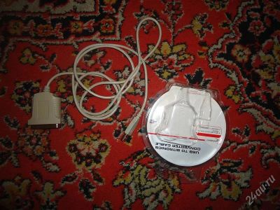 Лот: 1493231. Фото: 1. Кабель для принтера LPT - USB. Другое (периферия)
