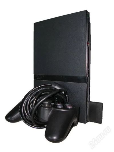 Лот: 2754127. Фото: 1. PlayStation 2 slim чипованая. Игровые приставки, консоли
