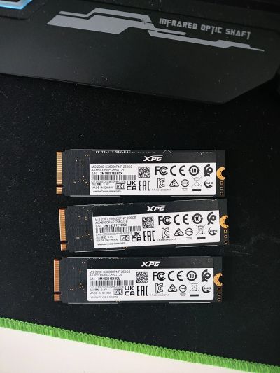 Лот: 22462300. Фото: 1. 256Gb SSD M.2 A-Data XPG SX6000... SSD-накопители