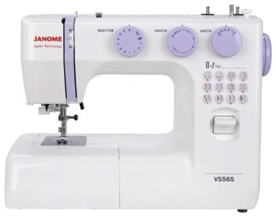 Лот: 13652774. Фото: 1. Швейная машина Janome VS56S. Швейная, вязальная