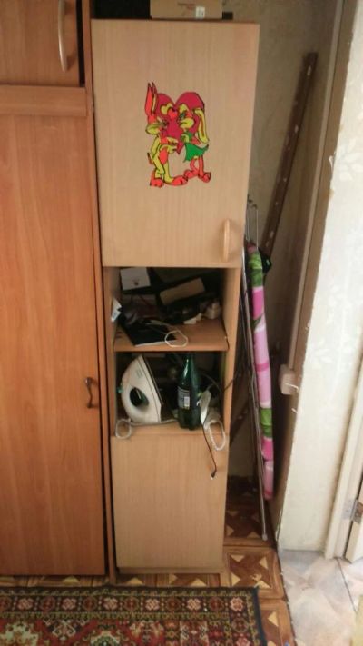 Лот: 6951740. Фото: 1. Шкаф пенал. Шкафы, шкафы-купе