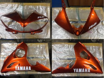 Лот: 11321636. Фото: 1. Комплект пластика Yamaha r6 2005. Запчасти