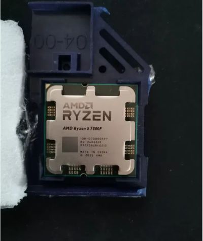 Лот: 24486942. Фото: 1. Процессор Ryzen 5 7500f. Процессоры