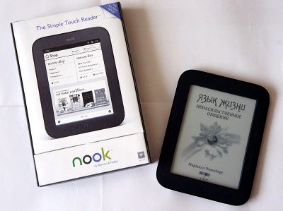 Лот: 4324683. Фото: 1. Barnes & Noble Nook Simple Touch. Электронные книги