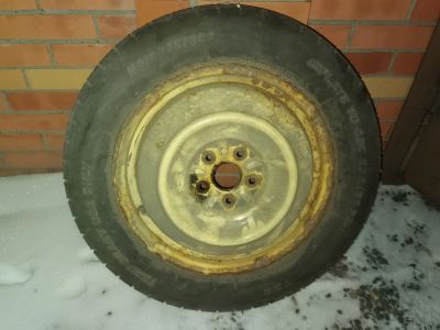 Лот: 19830028. Фото: 1. Запасное колесо r17 5х114 Bridgestone... Шины