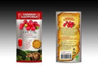 Лот: 7025662. Фото: 1. Кисель "Клюква" натуральный алтайский. Чай, кофе, какао