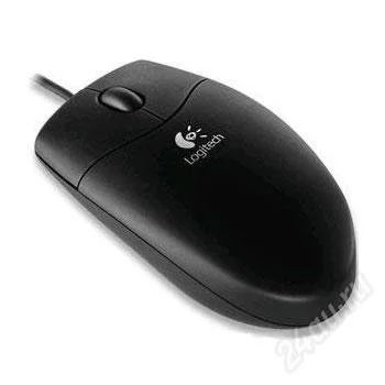 Лот: 1753383. Фото: 1. Мышь проводная оптическая Logitech... Клавиатуры и мыши