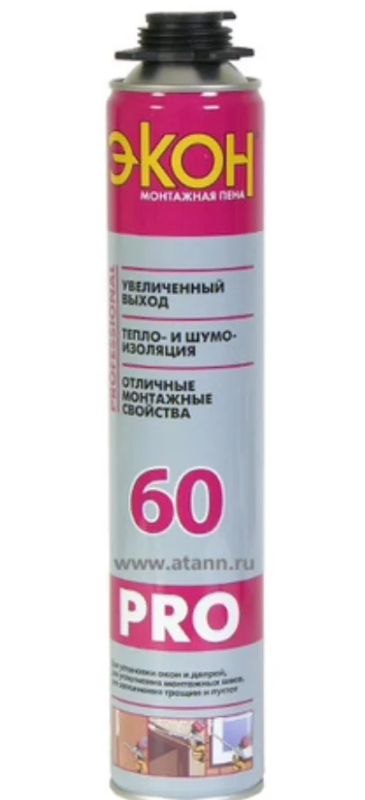 Лот: 7969773. Фото: 1. Монтажная пена Экон проф Henkel. Клеи, герметики, пена монтажная, клейкие ленты
