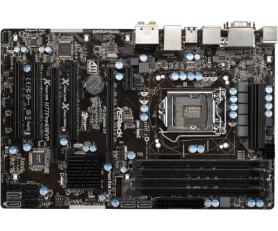 Лот: 21387785. Фото: 1. ASRock H77 Pro4/MVP. Материнские платы