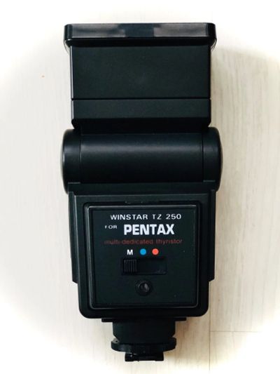 Лот: 14760762. Фото: 1. Winstar TZ 250 for Pentax auto... Вспышки, осветители, рассеиватели